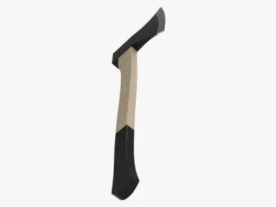 Wood Axe 3D model