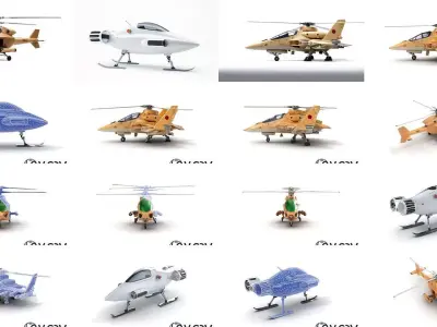 Apex Aerospace Arsenal 3D Model Pack