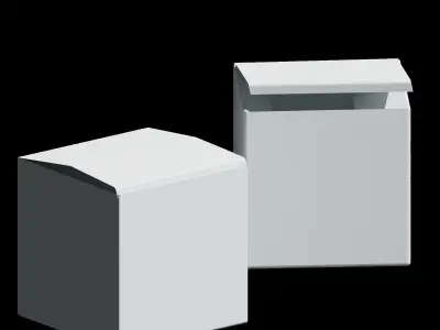 Product Box Mockup 3D model