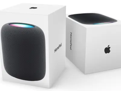 Apple HomePod Packagings Collection 3D model