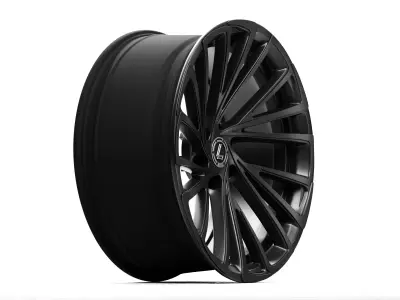 Lenso Black Angel Rim 3D Model 3D model