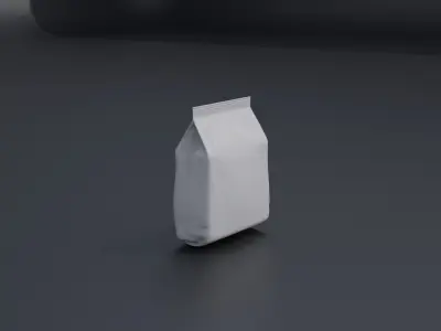 Food packaging item 02 Low-poly 3D model