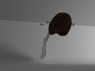 TOPS Wolf Pup 3D model