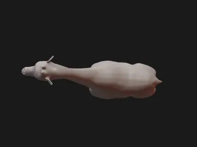 Giraffe Base Mesh 3D model
