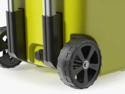 YETI Roadie 48 Wheeled Cooler Yellow 3D model