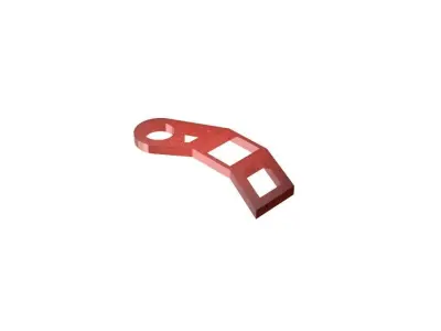 1to10 RC JDM Tow Hook Free 3D print model