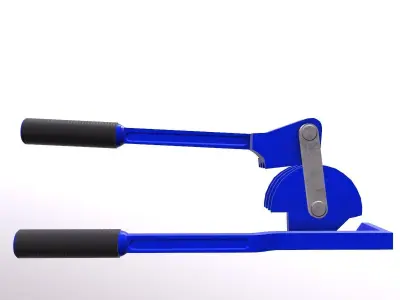 Pipe Bender low Poly Low-poly 3D model