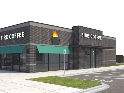 Retail-154 Retail Store 3D model