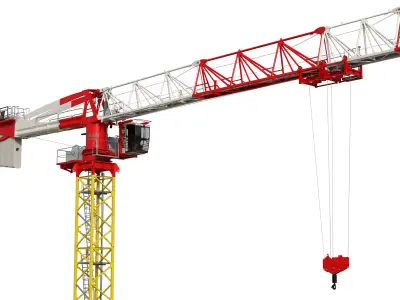 Tower Crane Potain MDT 269 J12 3D model
