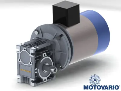 Reductor motor MOTOVARIO NMRV-030 3D model