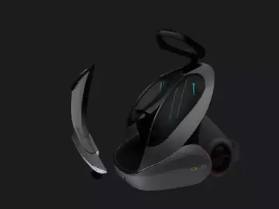 Modern Muscle Car Concept 3D model