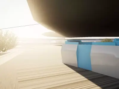 PeopleMover Cart Low-poly 3D model