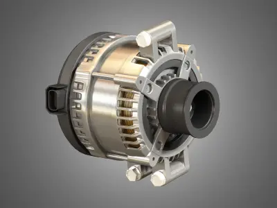 Alternator 3D model