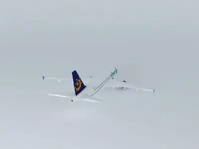 Iberworld Orbest Orizonia Airlines Airbus A320 214 Free 3D model