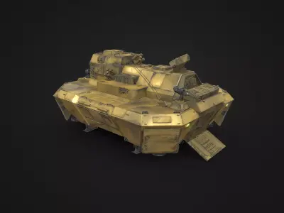 33military ship Free 3D model