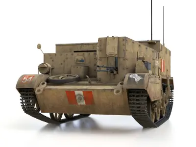 Bren Gun Carrier - BUC - T227456  3D model