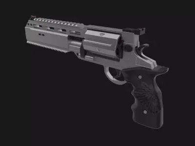 RSh-12 Requiem from Resident Evil Requiem 3D model
