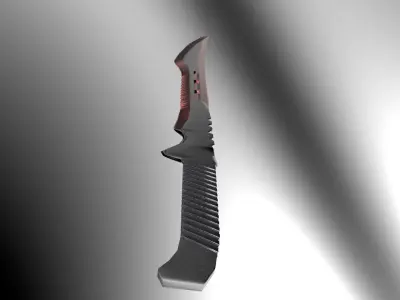 Sword Low Poly  Ready for Game Low-poly 3D model