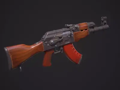 Rifle 47 3D model