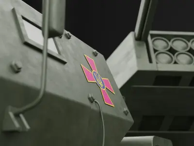 HIMARS M142 HighPoly 3d model 3D model