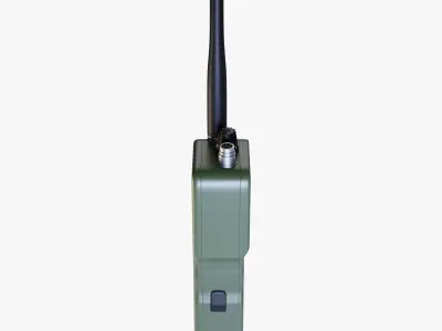 Military Walkie Talkie 3D model