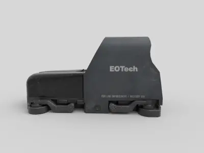 Eotech dot sight Low-poly 3D model