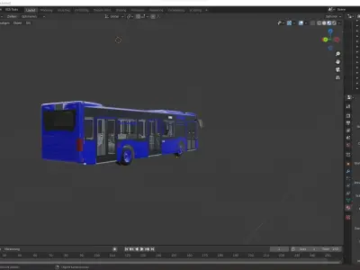 Citaro with interior 3D model