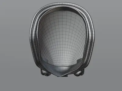 Oxygen Mask Low-poly 3D model purchase