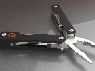 Multi tool Low-poly 3D model