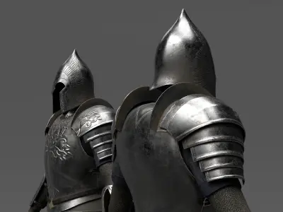 Gondor Soldier Armor - The Lord of the Rings Low-poly 3D model