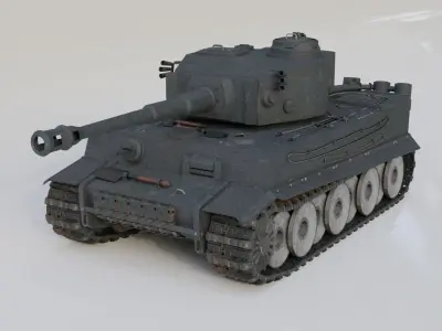 Tiger 131 3D model