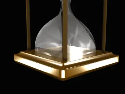 Hour Glass Free low-poly 3D model