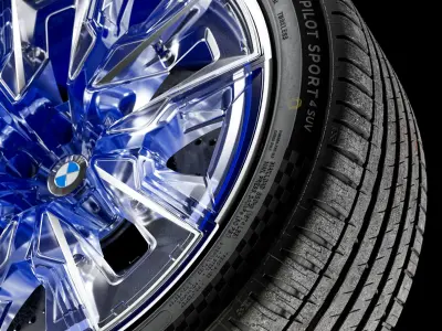 Michelin Pilot Sport 4 SUV 255 40 R21 102Y 220 A A 3D model