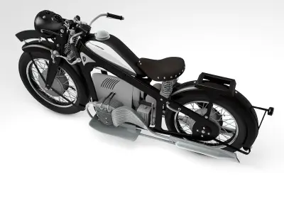Zundapp K800 1933 3D model
