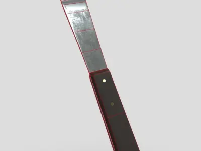 CC0 - Plaster Spatula Free low-poly 3D model