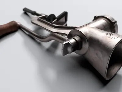 Meat Grinder 3D model 3D model