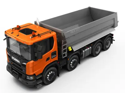 Truck XT 8X4 3D model
