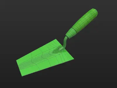 Trowel 3D Model PBR Low-poly 3D model