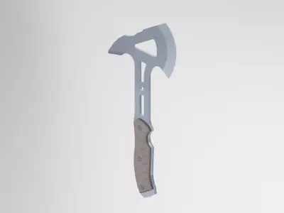 Game Ready Axe - PBR Melee Weapon  3D model