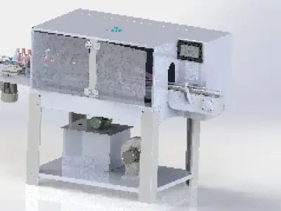 RINCEUSE AUTOMATIQUE DES BOUTEILLES 3D model