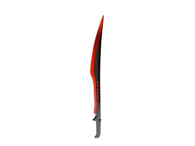 Sword Low Poly  Ready for Game Low-poly 3D model