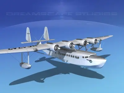 Sikorsky S-42 Pan American 3D model