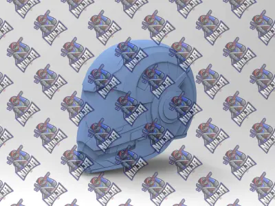 QUANTUM TIME TRAVEL HELMET FOR 3D PRINT 3D model