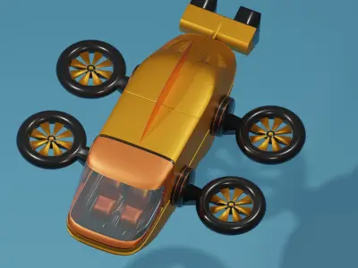 air craft 3D model