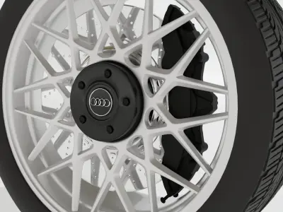 Car Weel 3D Model Free 3D model