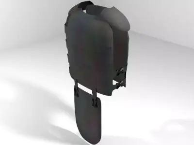 Armour Vest - Type 5 3D model