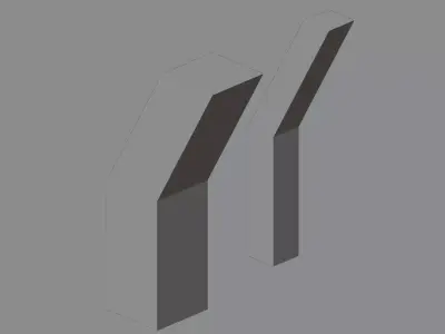 Heritage Transit Modular Pillar and Archway Set Low-poly 3D model