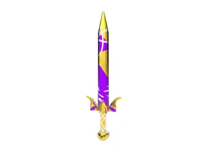 Royal Fantasy Sword 3D model