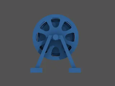 Naval hose reels - Commercial license - 1-200 scale 3D print model