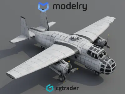 CAS Aircraft 3D model get
